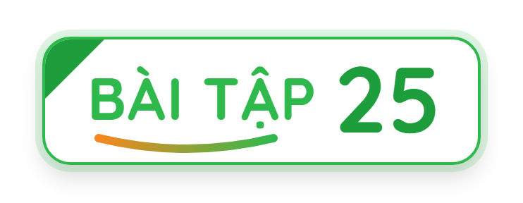 Bài tập 25