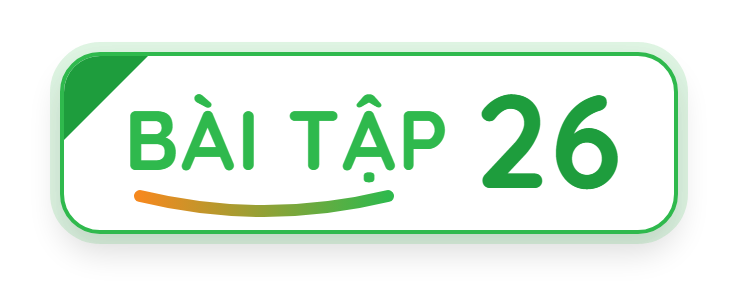 Bài tập 26