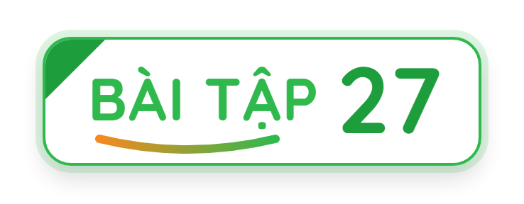 Bài tập 27