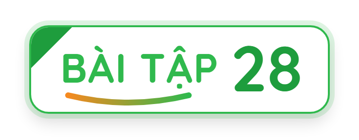 Bài tập 28